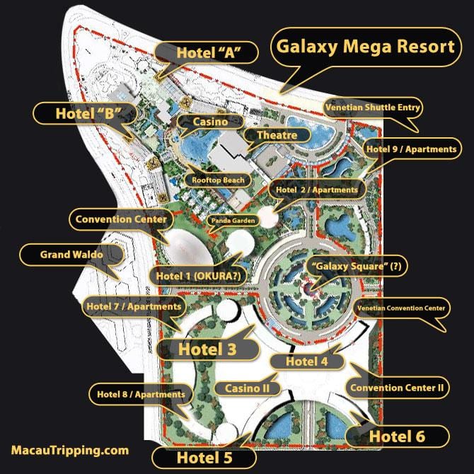 galaxy Macau hartë katin