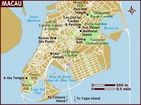 Macau hartë në anglisht