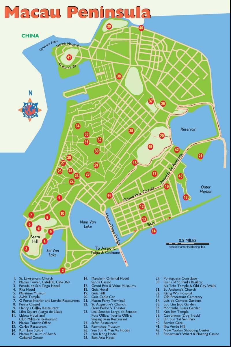 Macau gjë hartë