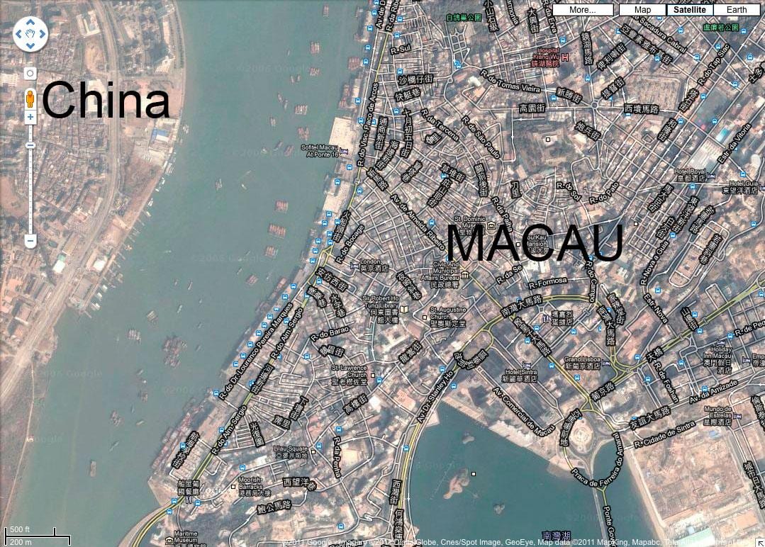 harta e san malo Macau